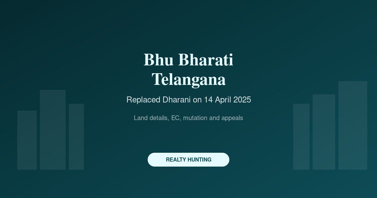 Bhu Bharati Telangana: Land Records After Dharani, Bhudhaar, EC, Mutation and Appeals (2026)