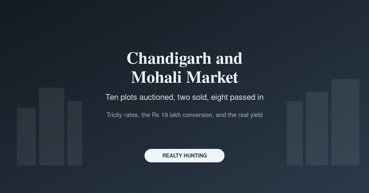 Chandigarh and Mohali Property Market: Where the Growth Actually Is