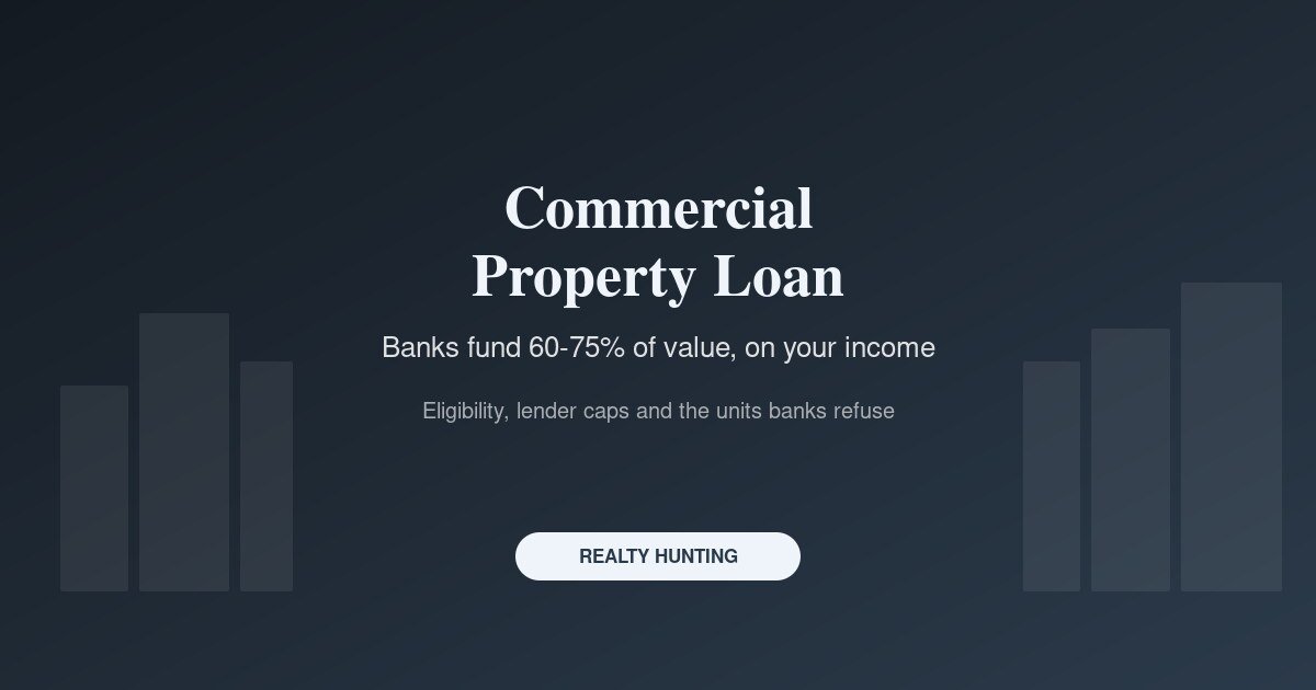 Commercial Property Loan: Financing a Vacant or Self-Use Shop, Office or SCO Unit