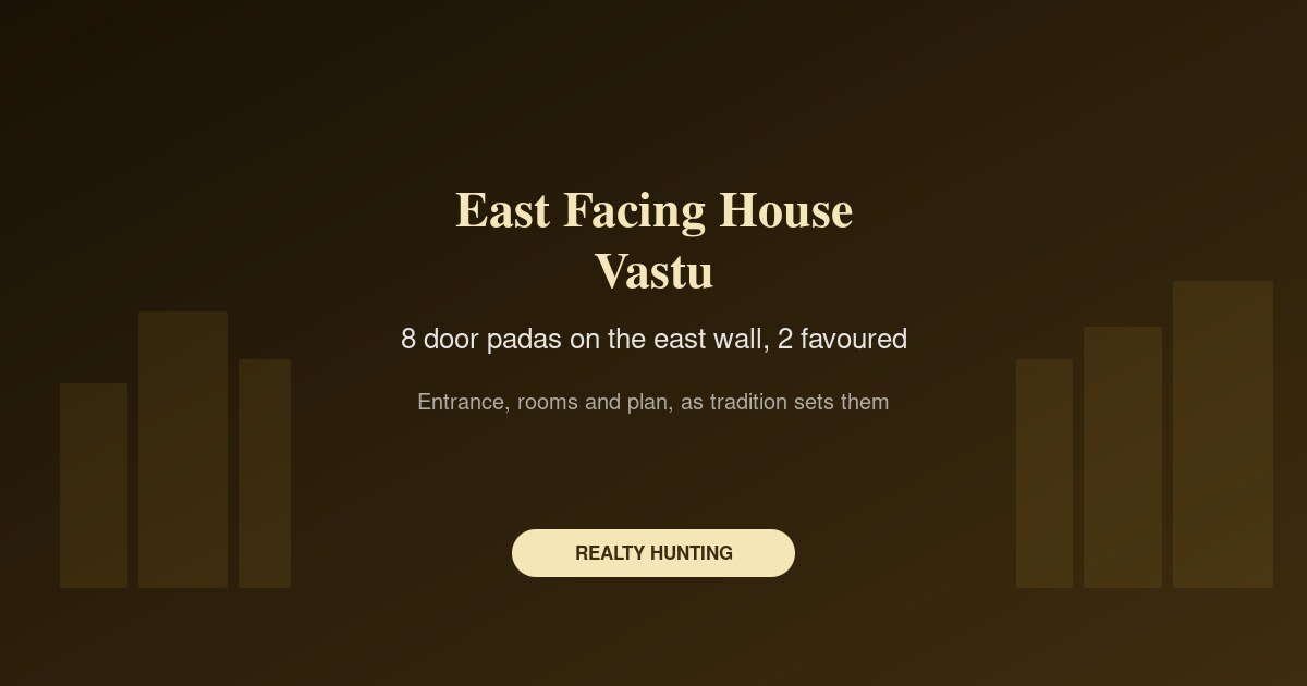East Facing House Vastu: Entrance, Rooms, Plan