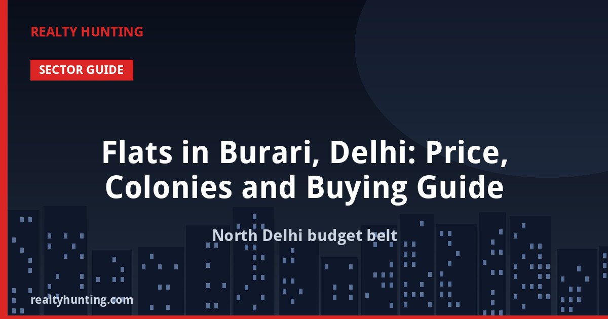 Flats in Burari, Delhi: Price, Colonies and Buying Guide