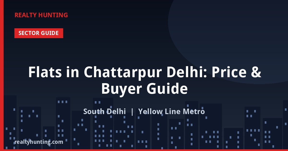 Flats in Chattarpur Delhi: Price & Buyer Guide