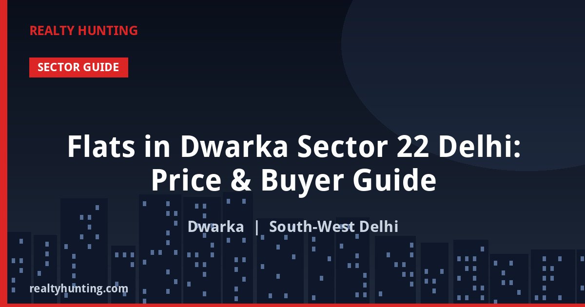 Flats in Dwarka Sector 22 Delhi: Price & Buyer Guide