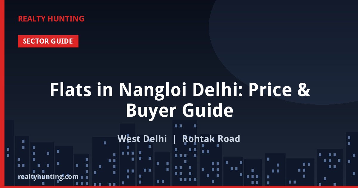 Flats in Nangloi Delhi: Price & Buyer Guide
