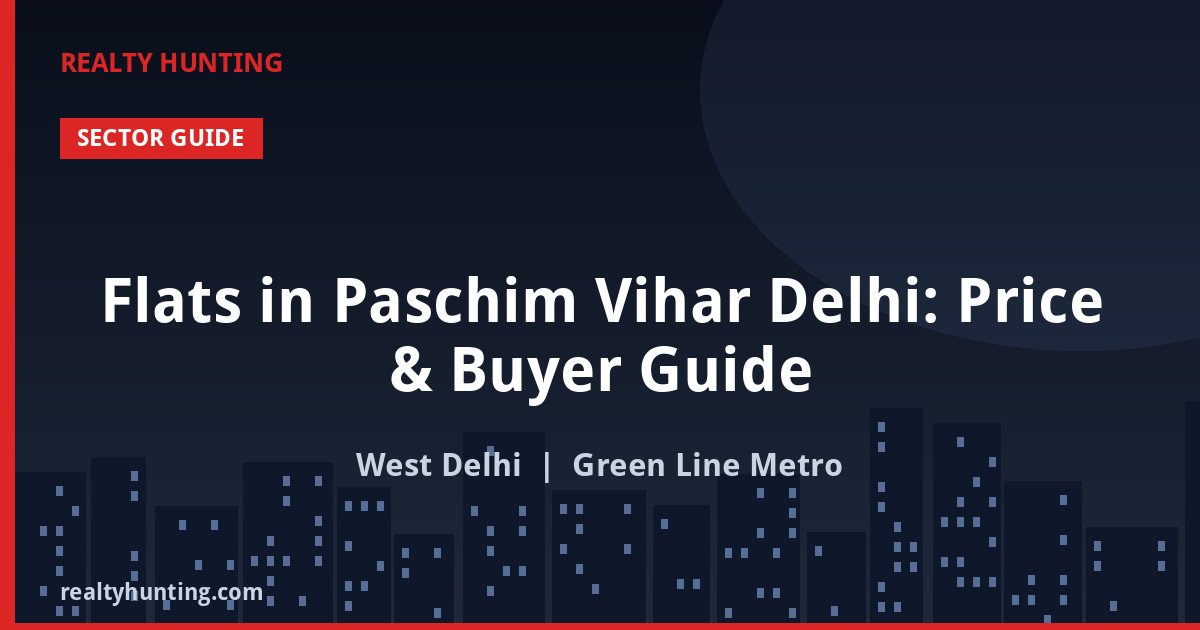 Flats in Paschim Vihar Delhi: Price & Buyer Guide