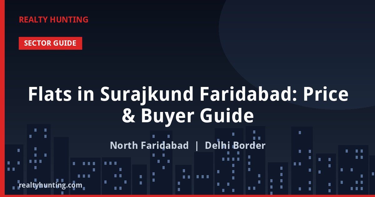 Flats in Surajkund Faridabad: Price & Buyer Guide