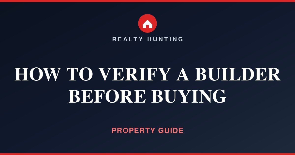 How to Verify a Builder Before Buying