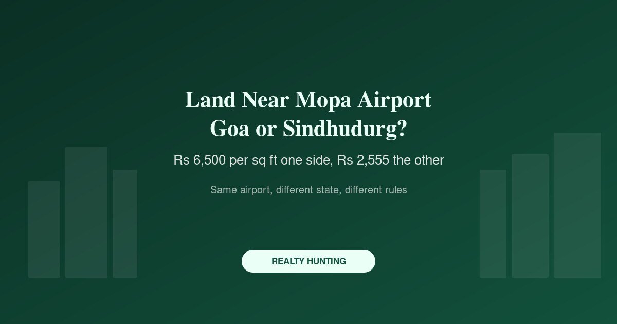 Land Near Mopa Airport: Goa or Sindhudurg?