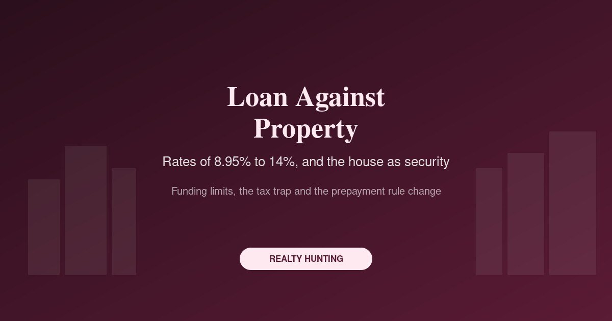 Loan Against Property: The Cheapest Big Loan, and the Riskiest
