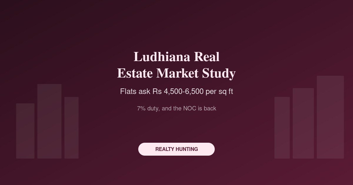 Ludhiana Real Estate Market: Pakhowal Road, South City and Where NRI Money Goes