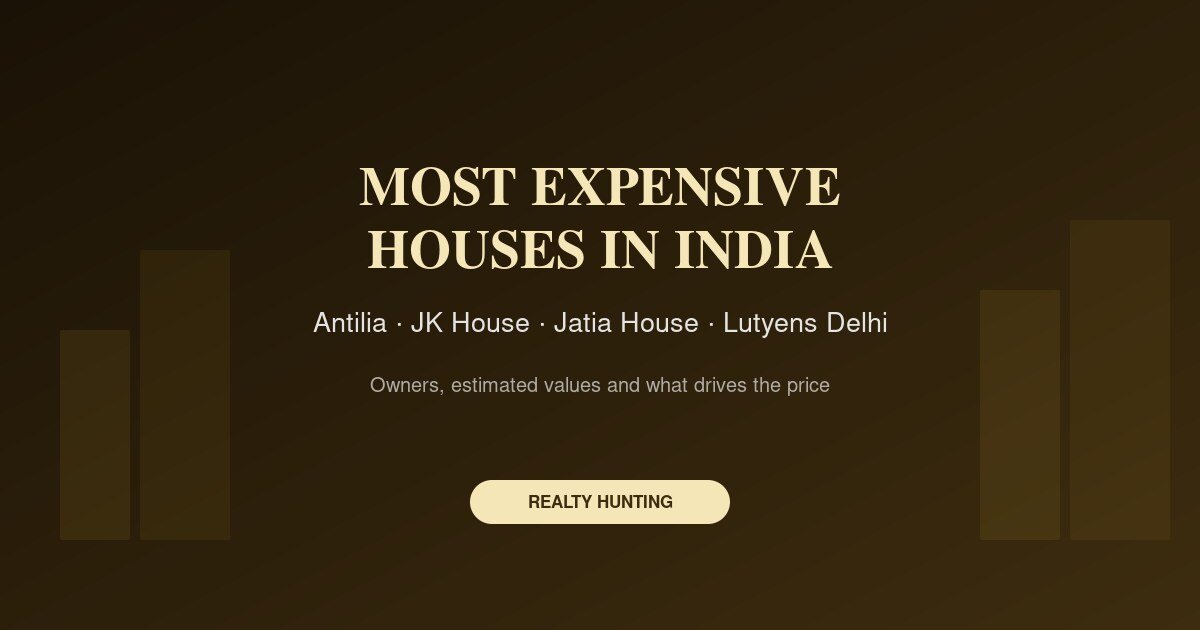 Most Expensive Houses in India: Owners, Prices and What Makes Them Cost So Much