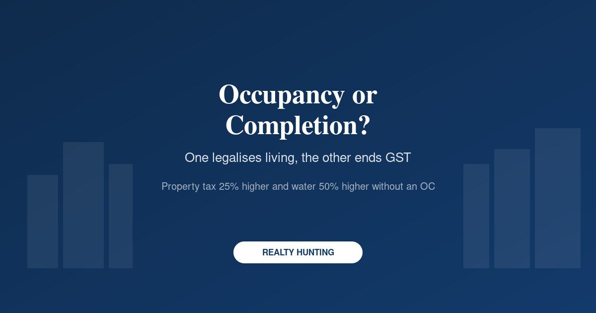 Occupancy Certificate vs Completion Certificate: What Changes