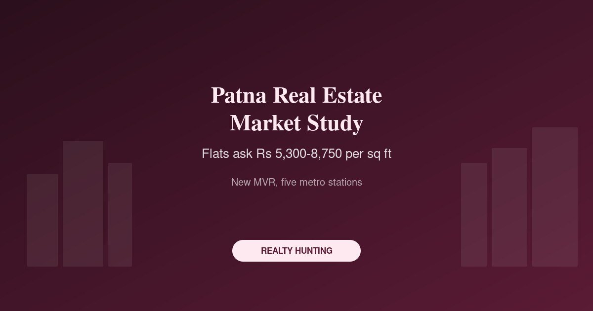 Patna Real Estate Market: Saguna More, Danapur, Bailey Road and the Metro Effect