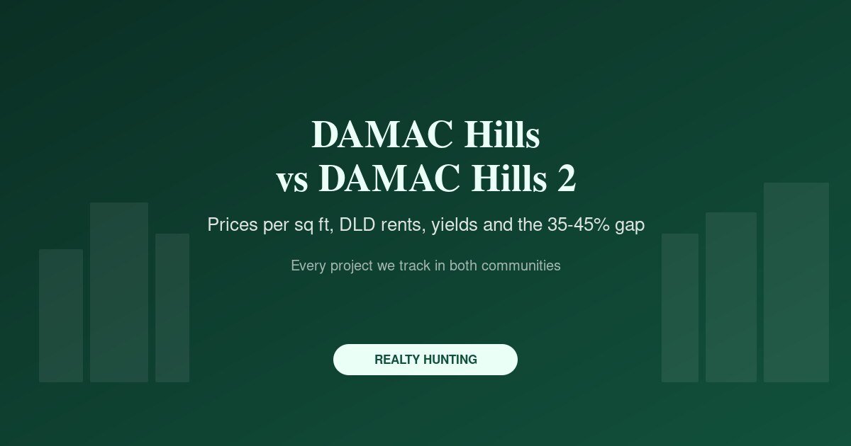 Property for Sale in DAMAC Hills, Dubai: Prices, Rents and Hills 2 Compared