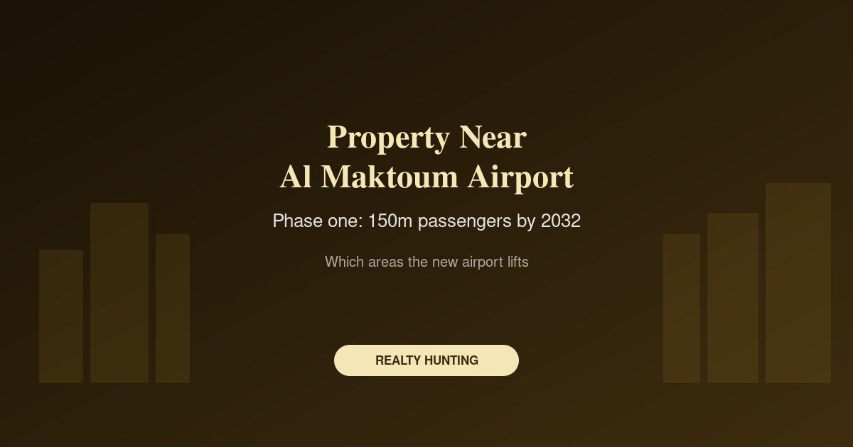 Property Near Al Maktoum Airport: Which Dubai Areas the Expansion Lifts