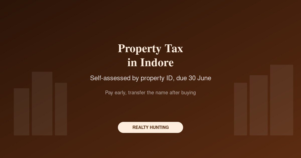 Property Tax in Indore: IMC Rates, Rebate and Online Payment