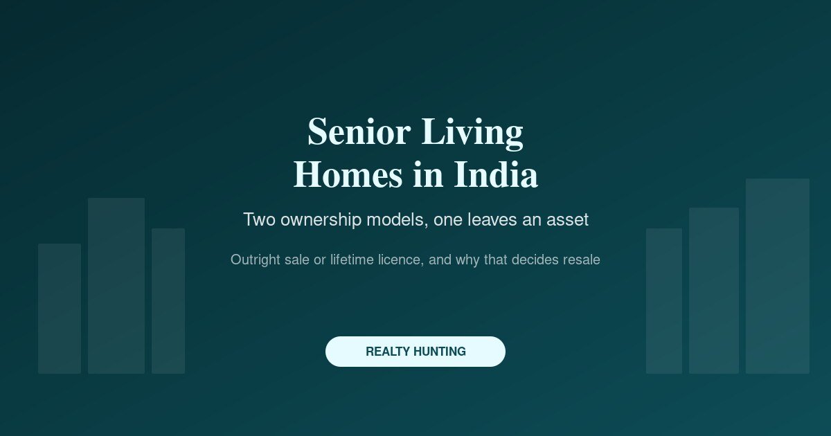 Senior Living Homes in India: What You Actually Own