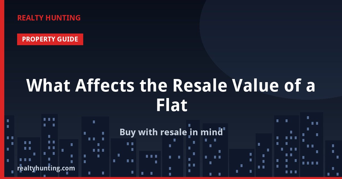 What Affects the Resale Value of a Flat