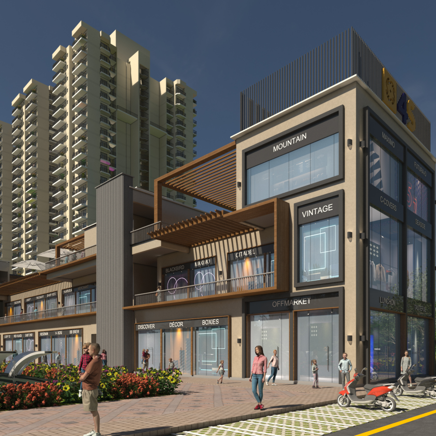 4S Aster Walk Society Shops Sector 36 Sohna Aster avenue 36 2