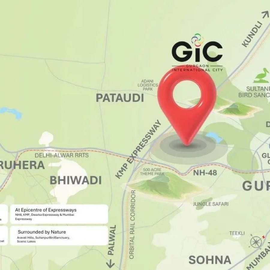 GIC Location MAp