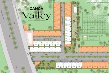 Ganga Valley Plots Sector 78 Master Plan Plots Map Gurgaon
