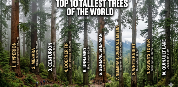 Top 10 tallest trees of the world