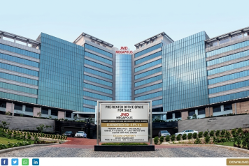 Pre Rented Office space for Sale in JMD Megapolis