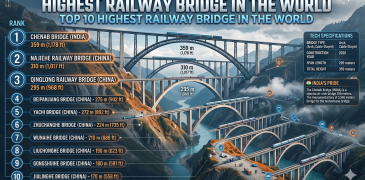 Highest railway bridge in the world Top 10 highest railway bridge in the world