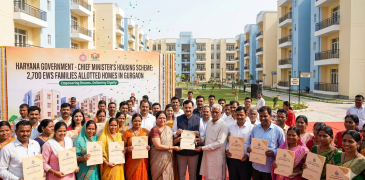 2,700 EWS Families Get Homes in Gurgaon under CM housing