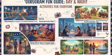 Fun Activities in Gurgaon with family, friends, Kids, couples, day, night