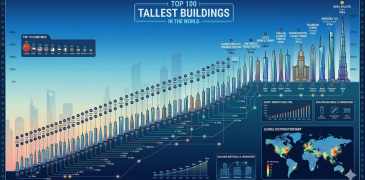 Top 100 Tallest Buildings in the World