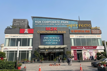Pre Rented Office Space For Sale in M2K Corporate Park Gurgaon