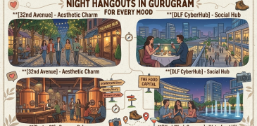 Places to Hangout in Gurgaon at night