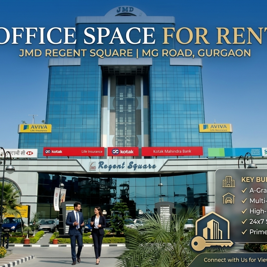Office Space for Rent in JMD Regent Square