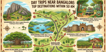 Tourist places near Bangalore within 50 kms