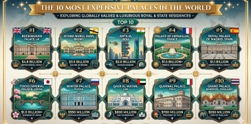 Top 10 Most Expensive Palaces in the World