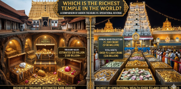 Which is the richest temple in the world