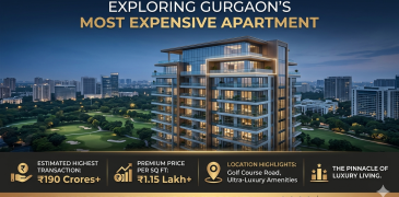 Which is the most expensive apartment in gurgaon