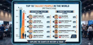 Top 10 Tallest Person in the World