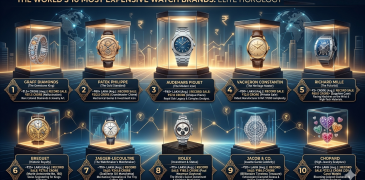 Top 10 most expensive watch brands