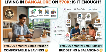 Is 70k enough to live in Bangalore