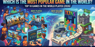 World Top 10 games in the world played