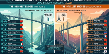 Highest bridges in the world
