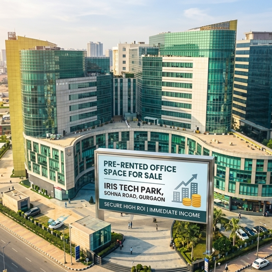 Pre Rented Office space for Sale in Iris Tech Park