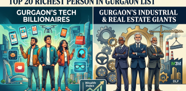 Top 20 richest person in Gurgaon