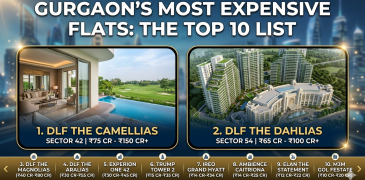 Top 10 most expensive flats in Gurgaon