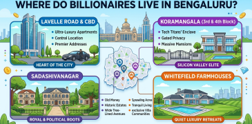 Where do billionaires live in Bangalore