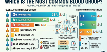Which is the most common blood group