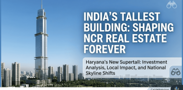 HSIIDC Global City Haryana supertall tower plan - India's tallest building proposed on Dwarka Expressway Gurugram