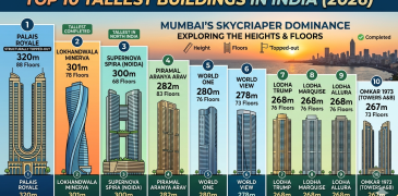 Tallest Building in India | Top 10 tallest building in india
